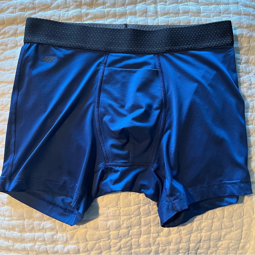 RHONE active Blue Boxer Briefs